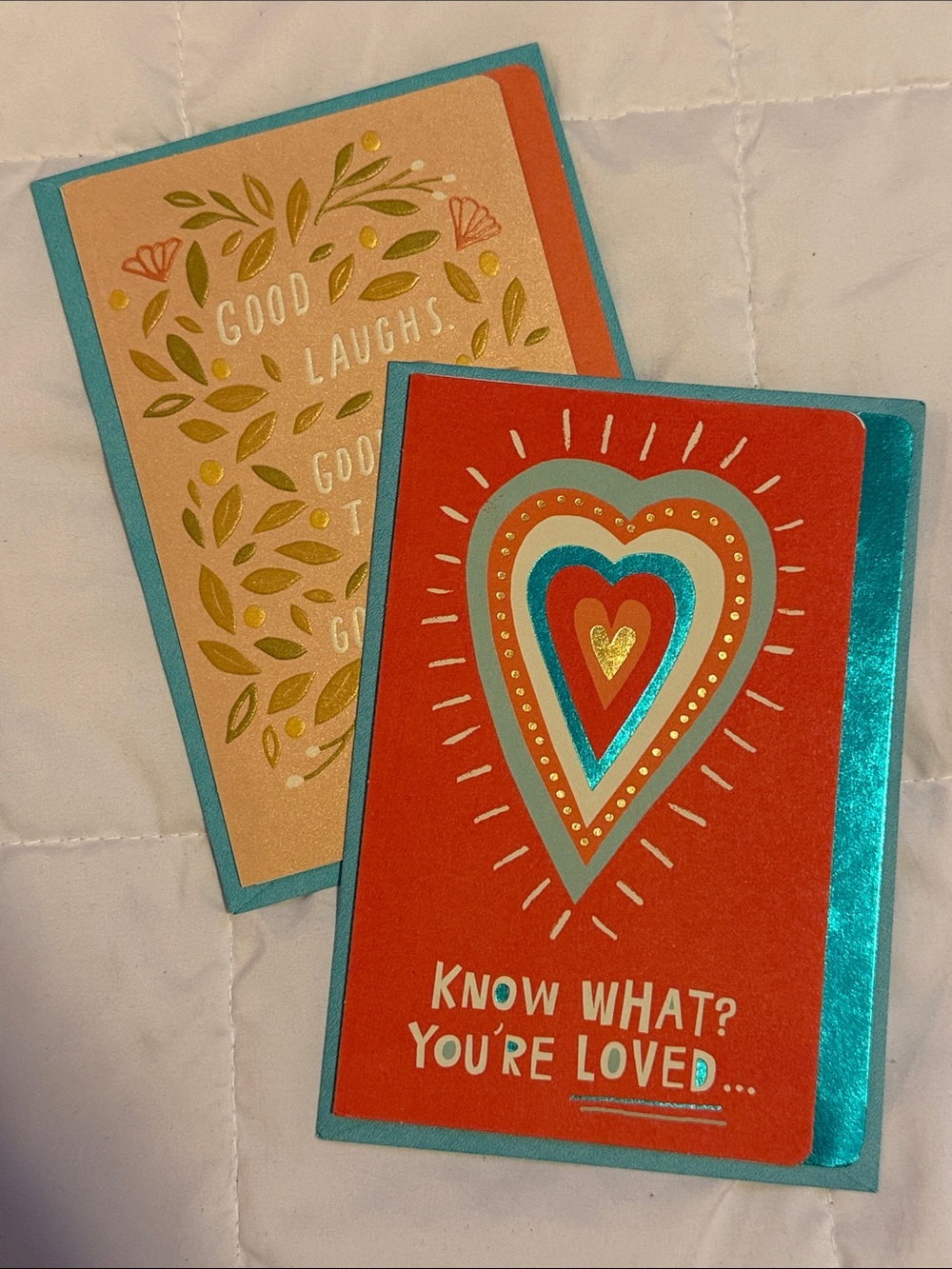 🌻 Bundle of 2 Hallmark Cards NWT